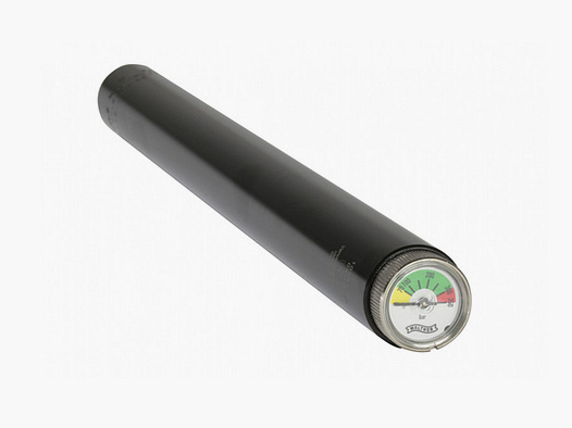 Compressed air cylinder for Walther air rifle Junior / black / aluminum
