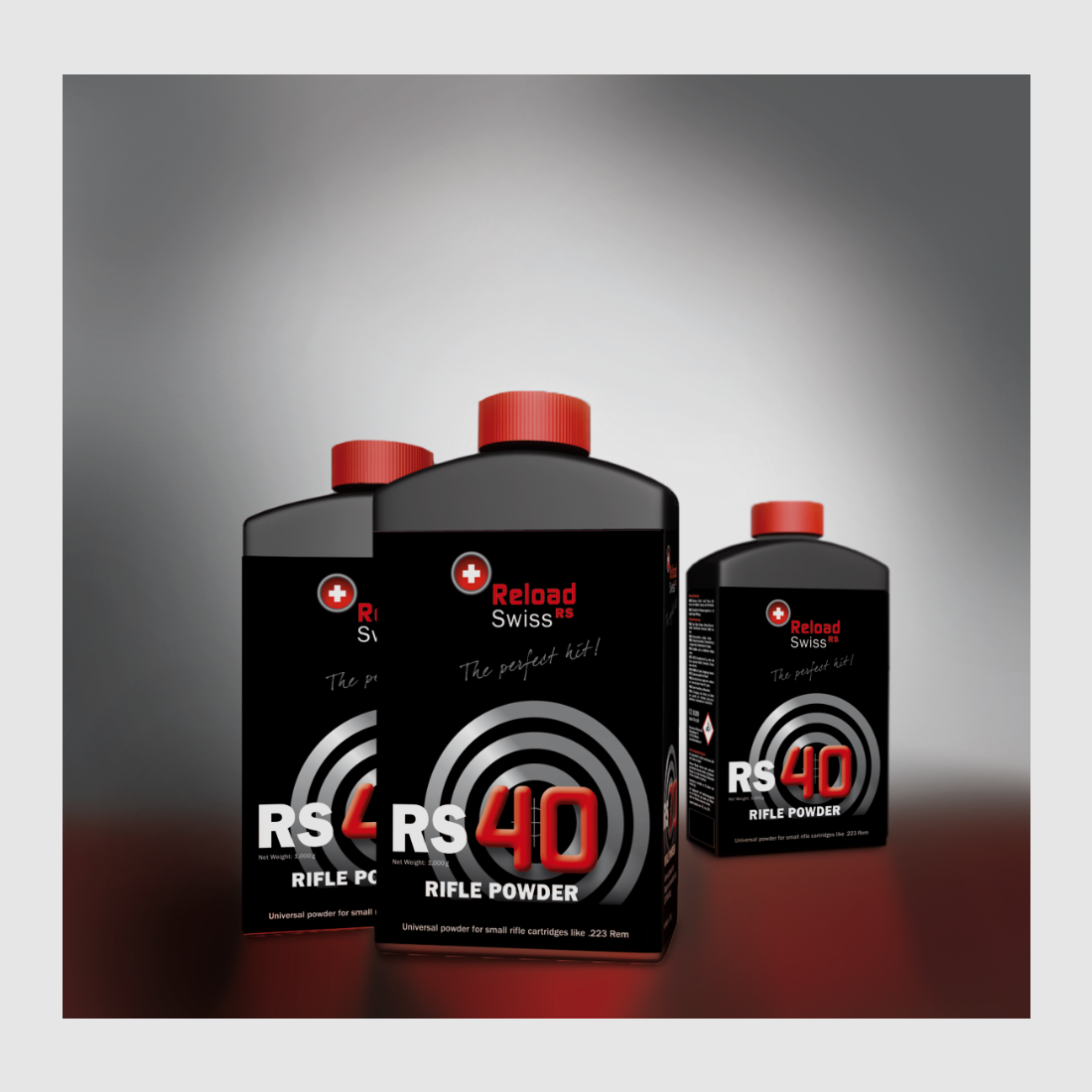 Reload Swiss – Wiederladepulver / RS40 1000g