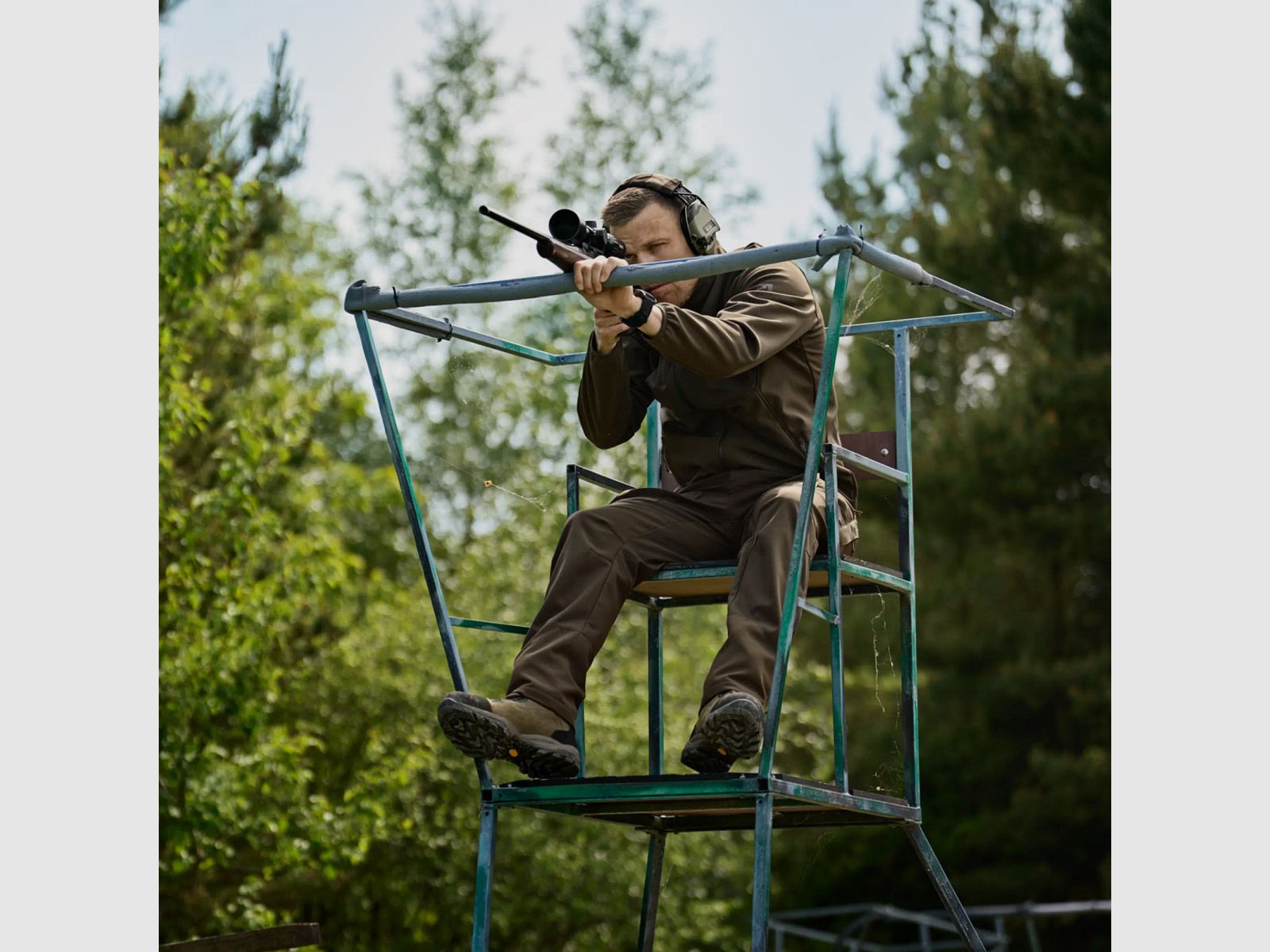 Härkila Softshell Jacket Scandinavian (Willow Green/Shadow Brown)