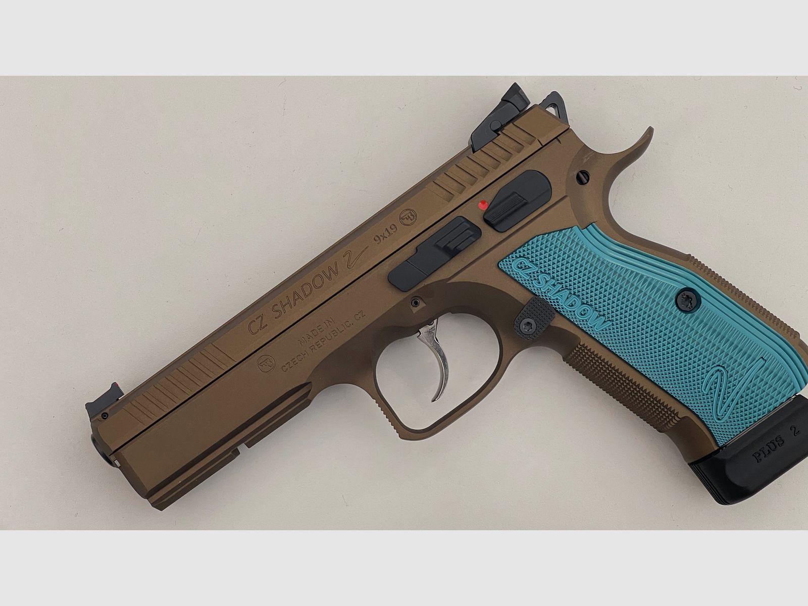 CZ SHADOW 2  in Burnt Bronze NEU  9mmLuger