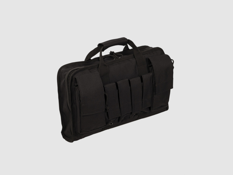 Tactical Pistolentasche SCHWARZ LARGE (40cm)- gefüttert  Tactical Pistol Case Waffentasche