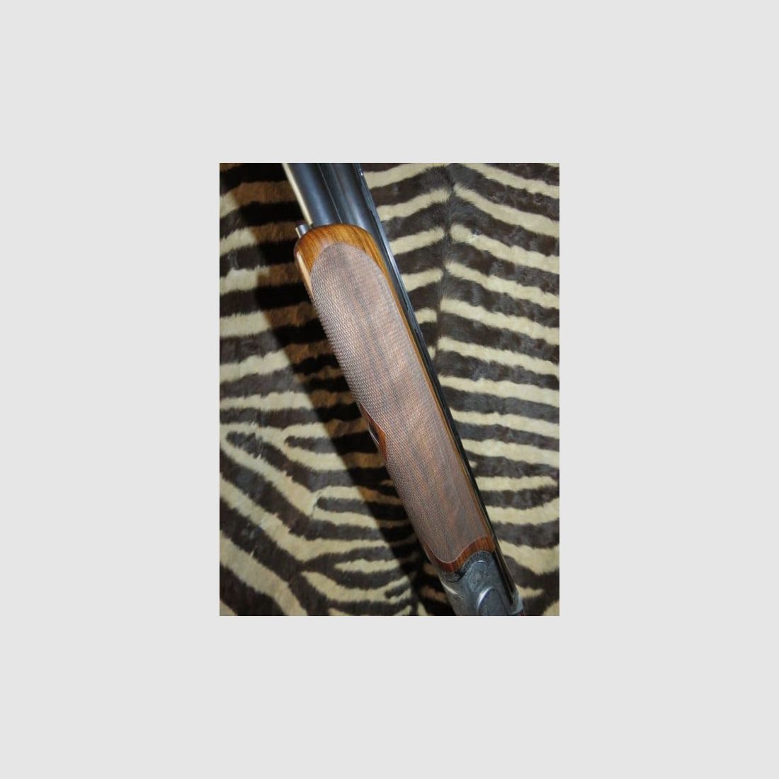 Fucile sovrapposto RIZZINI Aurum acciaio cal.20/76 canne 76 cm 5 chokes – calcio Prince of Wales gr 2.5, immagine 4 di 11