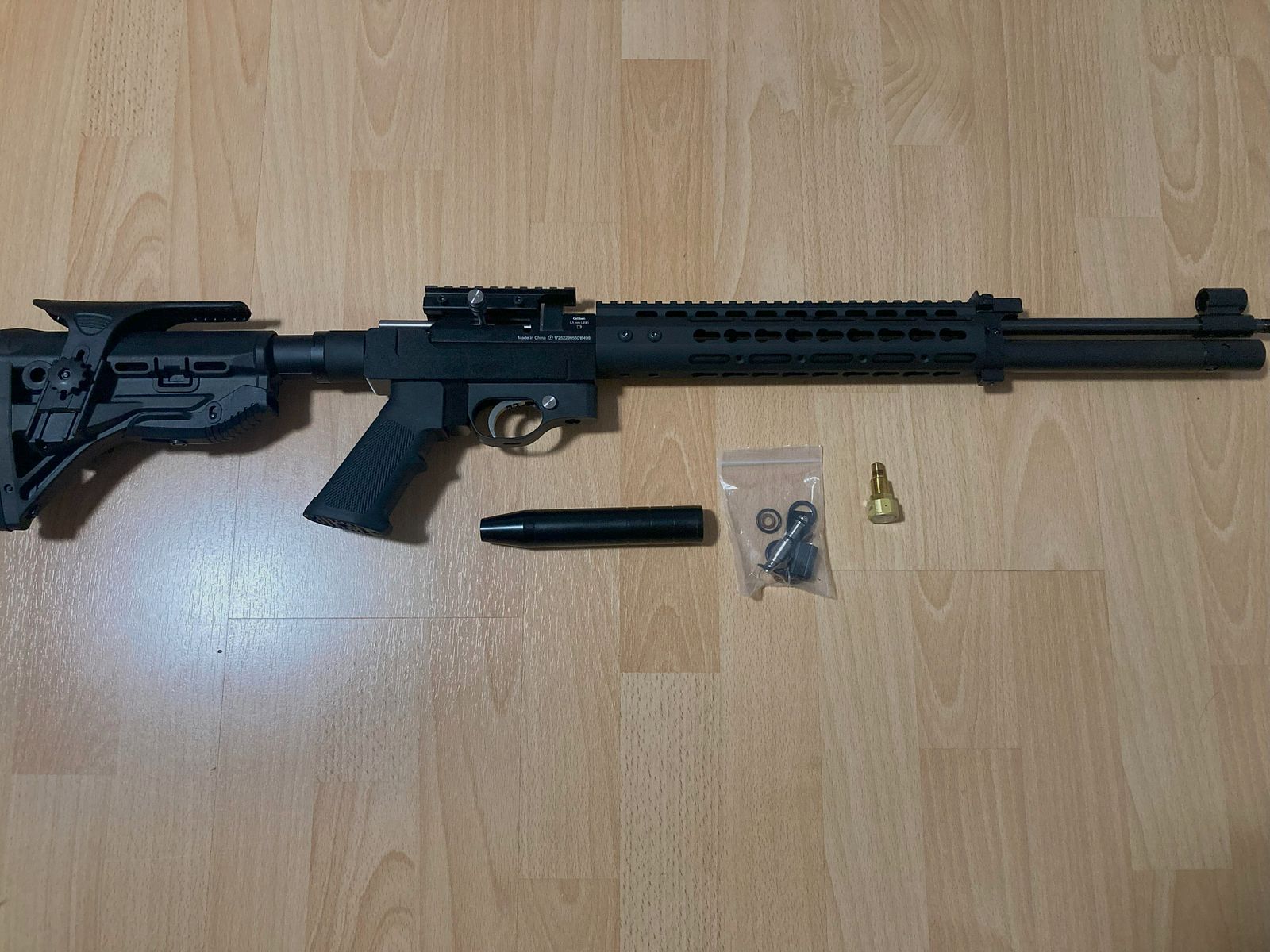 Diana Stormrider Luftgewehr Kaliber 5,5mm Umbau AR15 Stil Top Zustand mit viel Zubehör