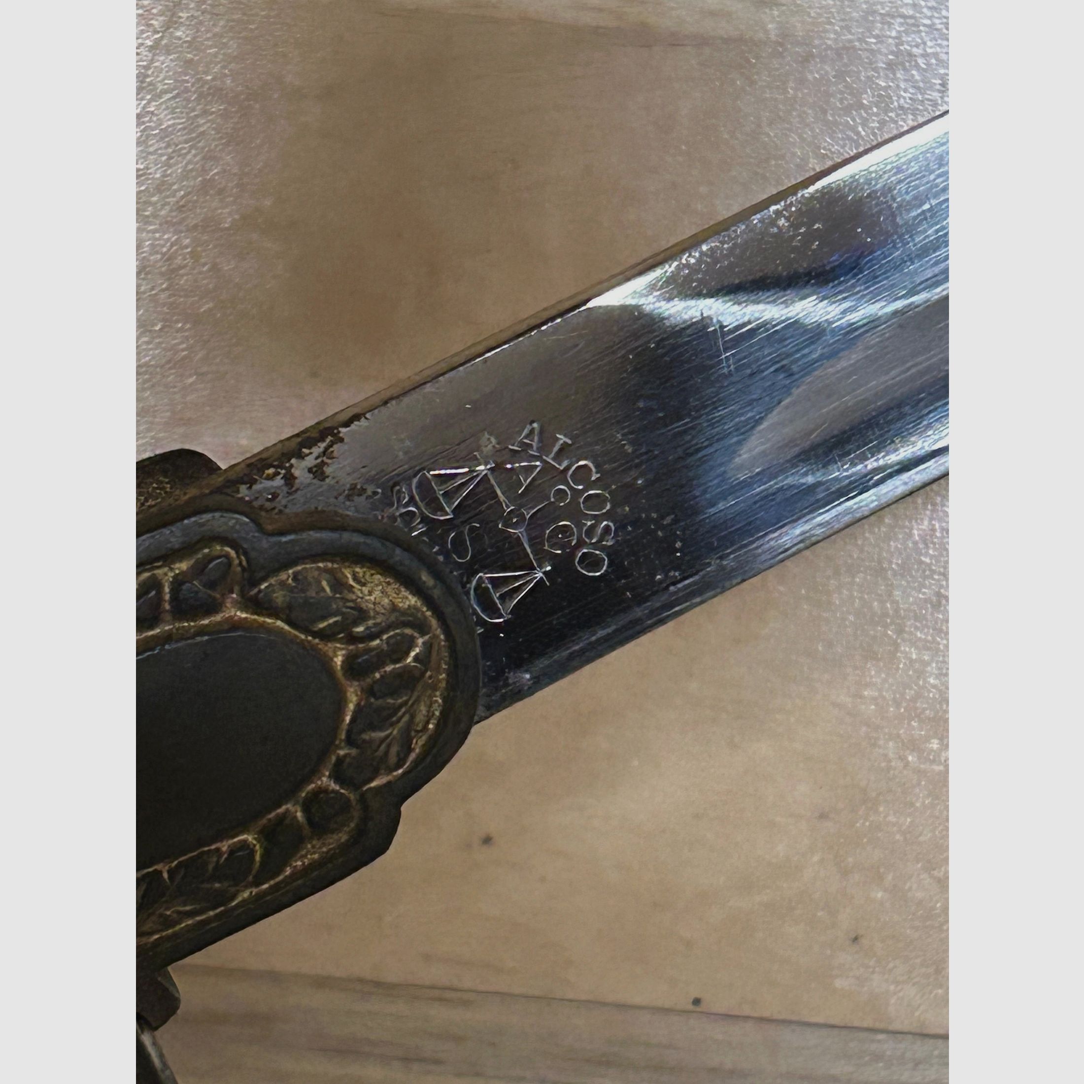 Offizierssäbel | Löwenkopfsäbel | Alcoso | 2.WK