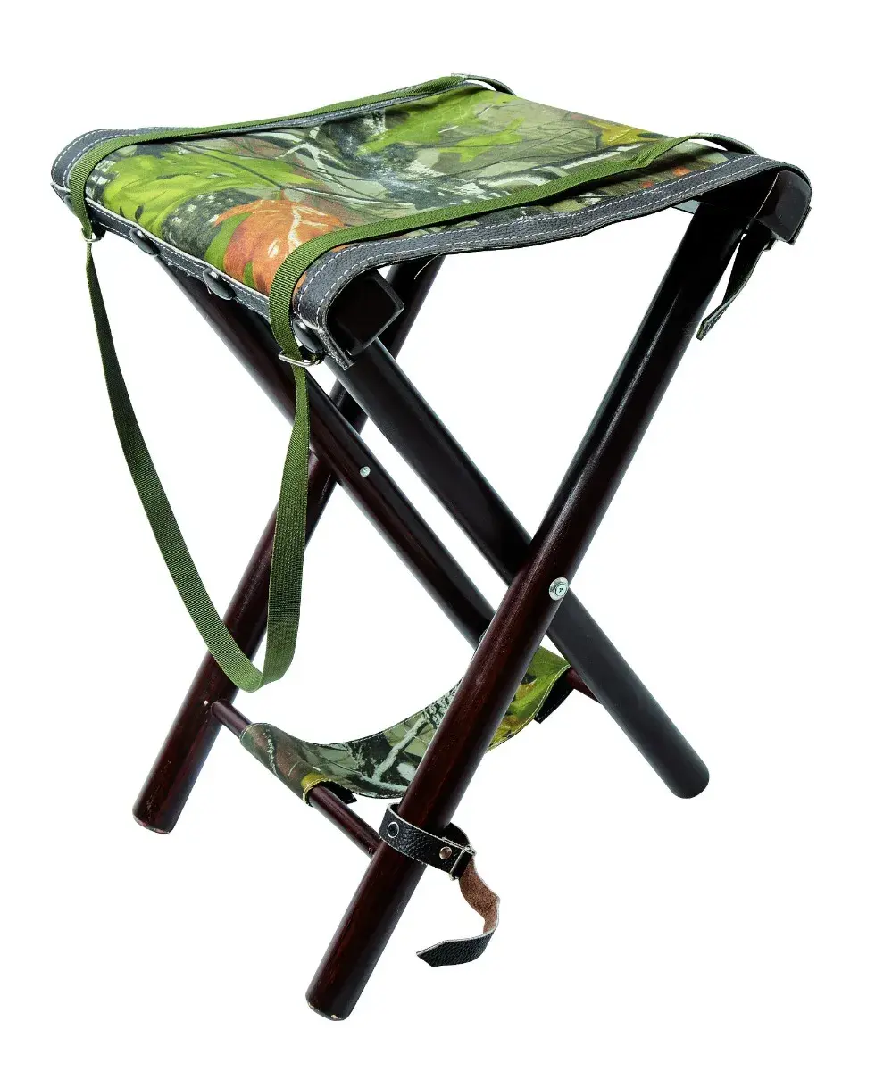 Ansitzstuhl aus Holz Beauvoir Januel Sitzfläche Camo 55 cm, Bild 2 von 2
