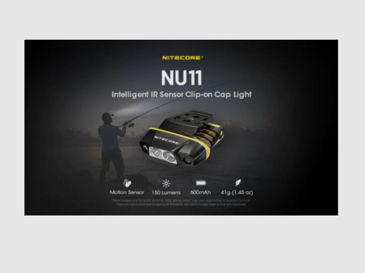 Opklikbare hoofdlamp NU11 (150 lumen) - Nitecore, afbeelding 3 van 5