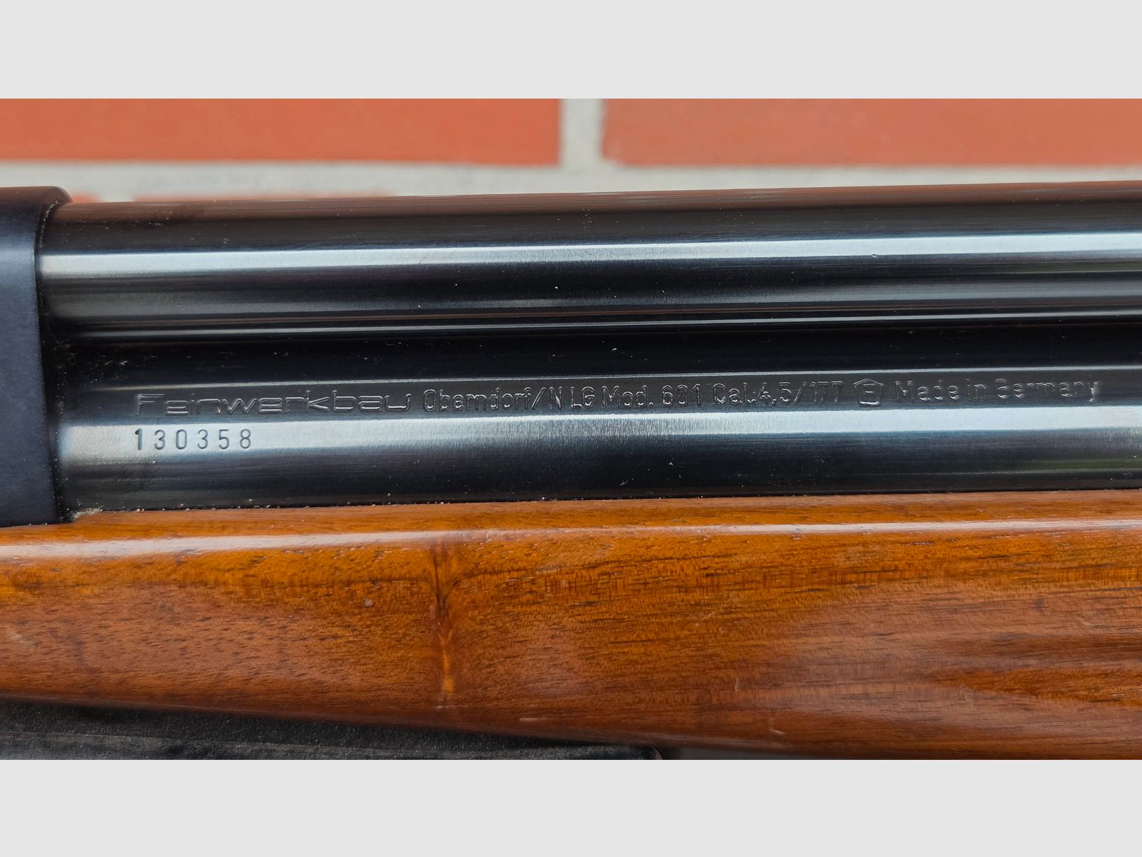 Feinwerkbau 601 Match karabinek pneumatyczny