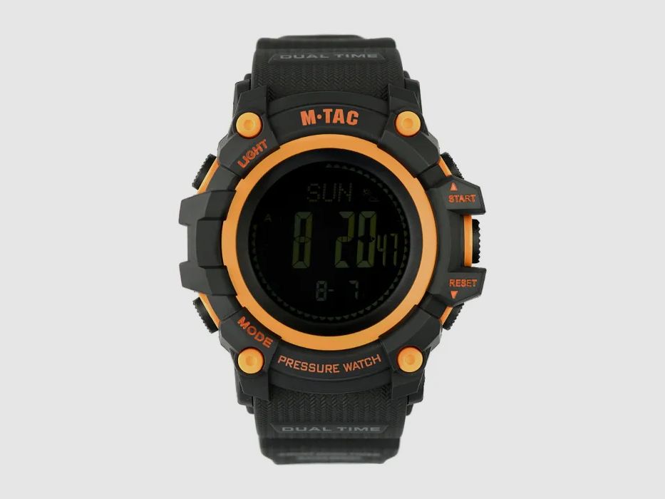 Reloj táctico M-Tac® Adventure Negro/Naranja
