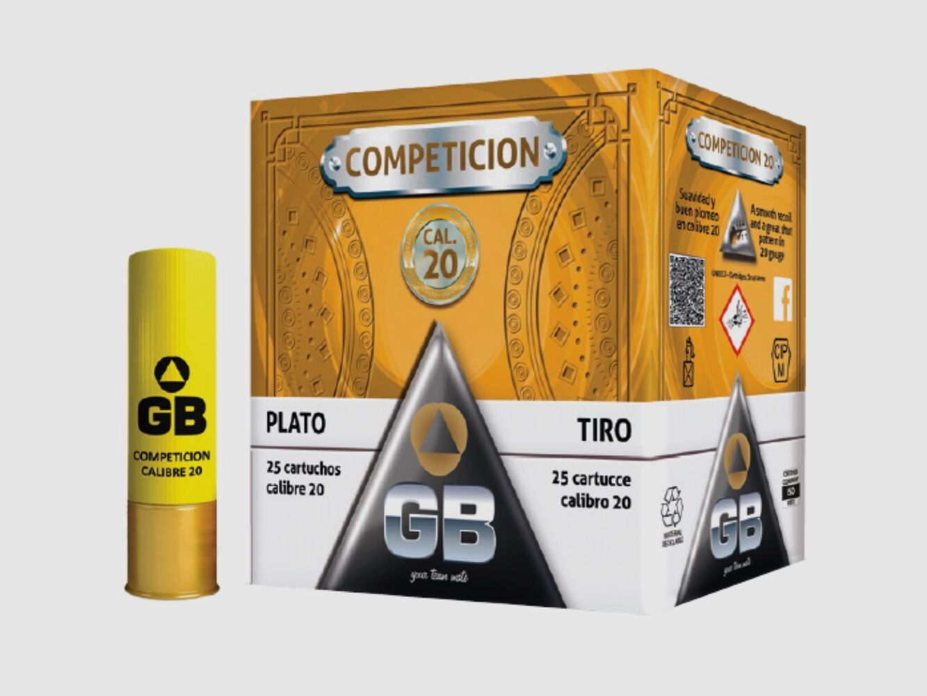 GB 20/70 Trap Konkursowy 2.4mm 24g, zdjęcie 2 z 3