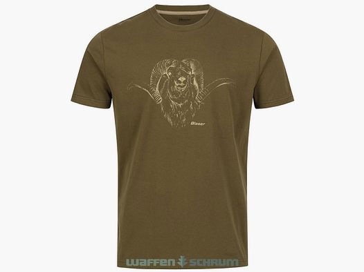 Blaser Herren T-Shirt Maurice  dunkel oliv