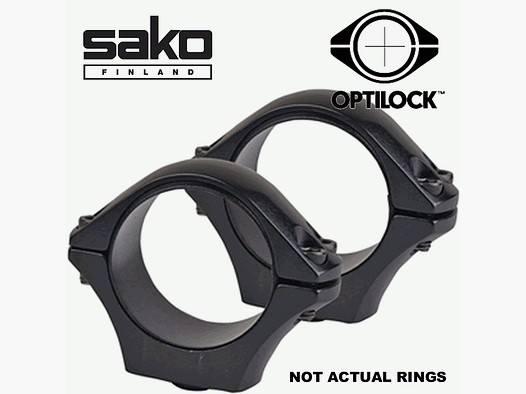 Sako Optilock Montageringe 1"/26mm Medium