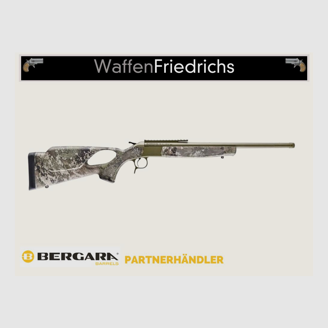 Bergara	 BA13 TD TH Thumbhole CAMO STRATA - Waffen Friedrichs