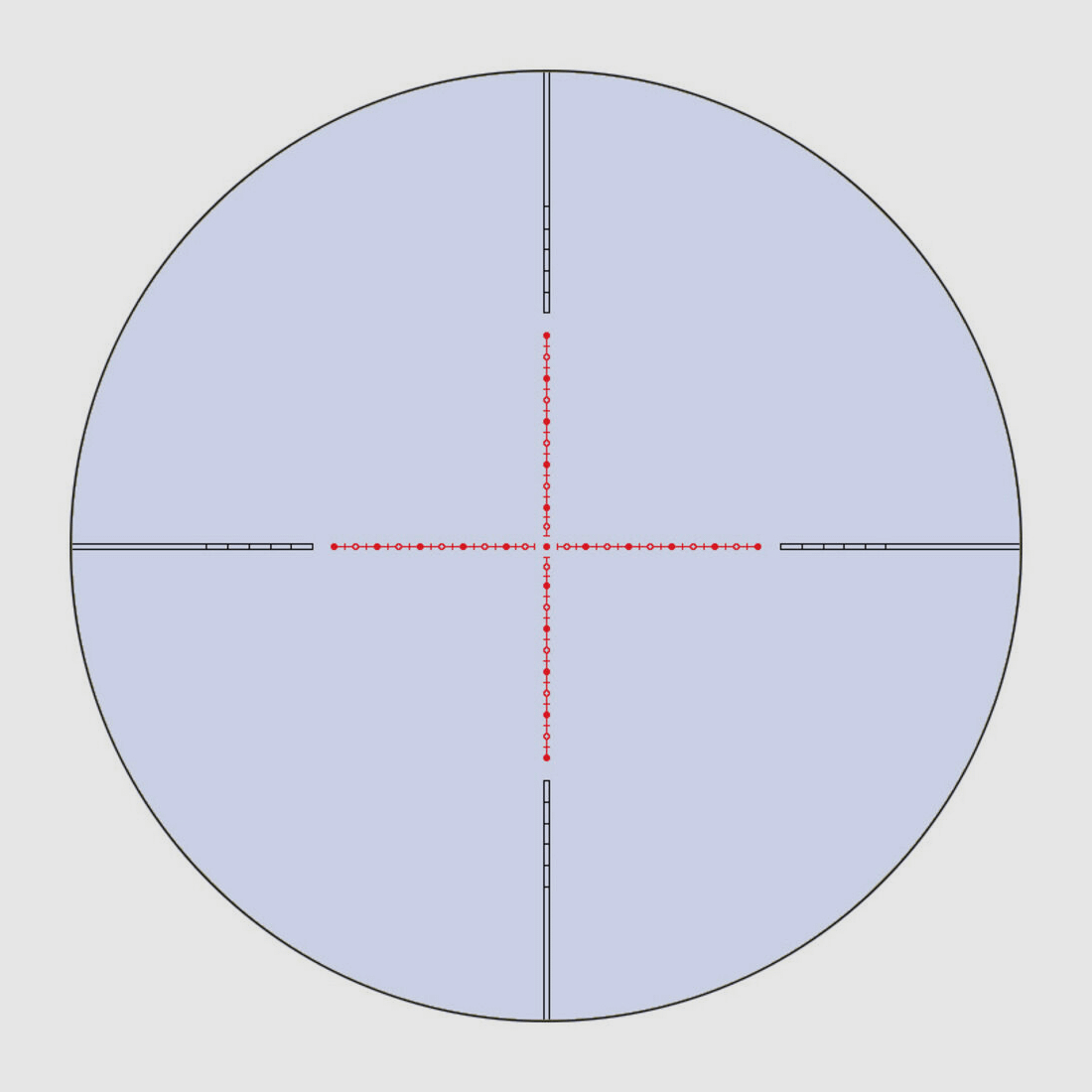 Konus ABSOLUTE - 5-40x56 Abs. 1/2 Mil-Dot bel.