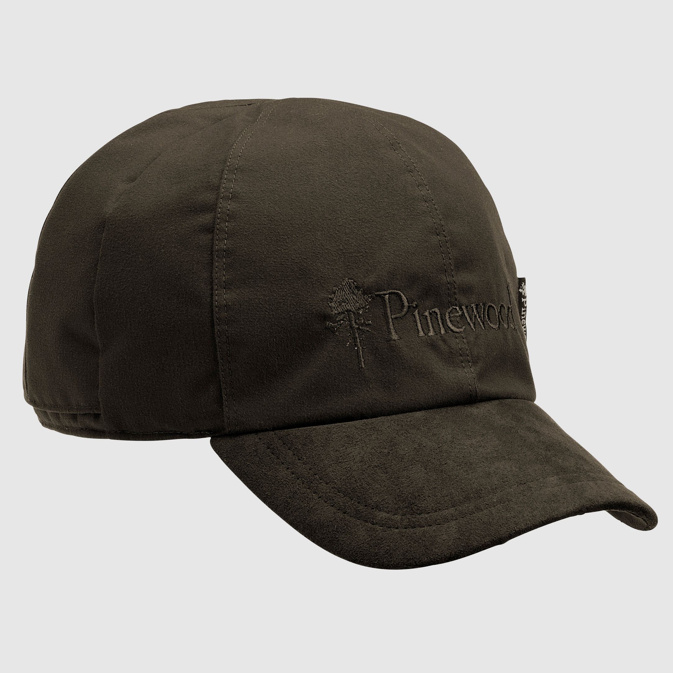 Pinewood Kodiak Kappe wendbar wildlederbraun