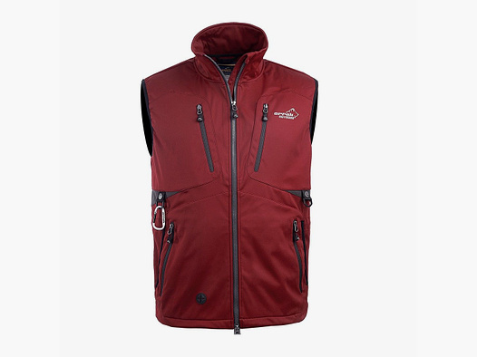 Arrak Outdoor Acadia Softshellvest Men Red 5XL