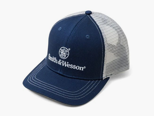 Smith & Wesson Two-Tone Trucker Cap Blau / Grau