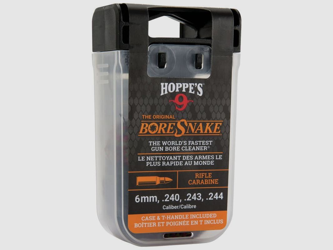 Hoppes BoreSnake para armas largas - 6mm/.240/.243/.244