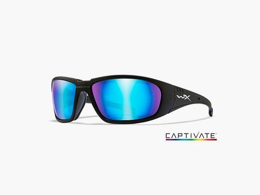 Wiley X Boss Blue Tactical Sunglasses Polarized