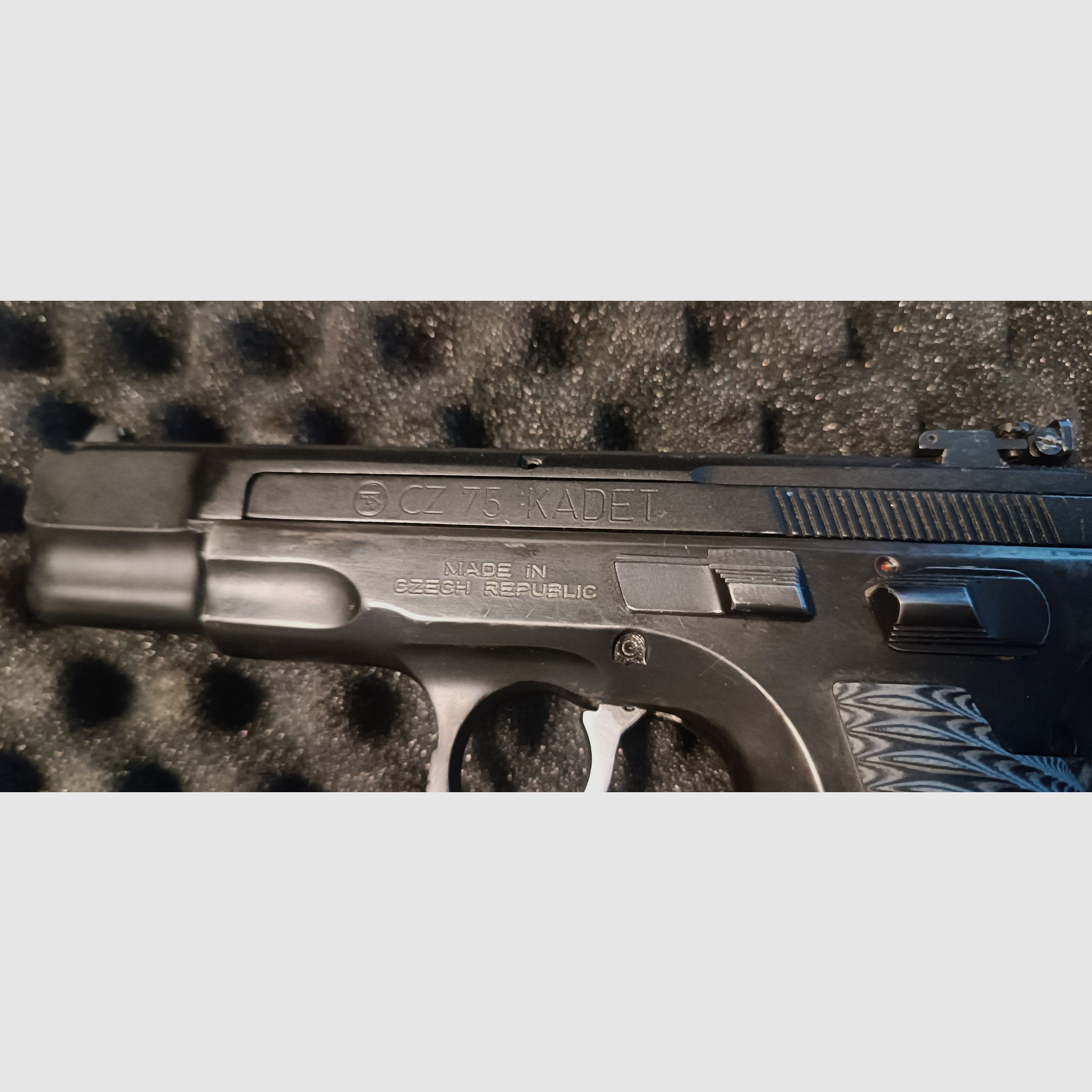 CZ 75B 9mm Luger mit Wechselsystem Kadet .22