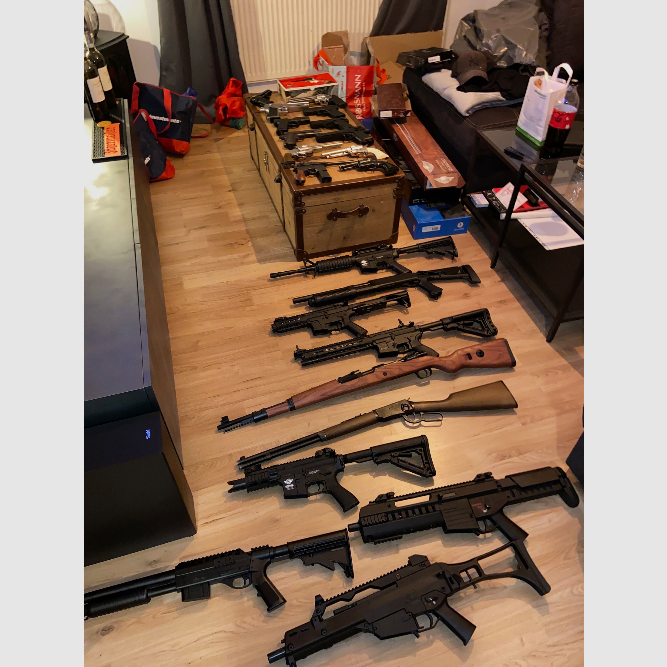 Softair Sammlung zu verkaufen (Gewehre / Pistolen / Zubehör)