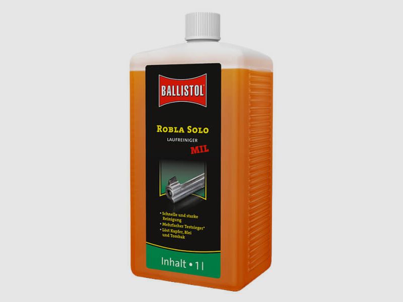 Ballistol Robla Solo Mil limpiador de cañones - botella de 1L
