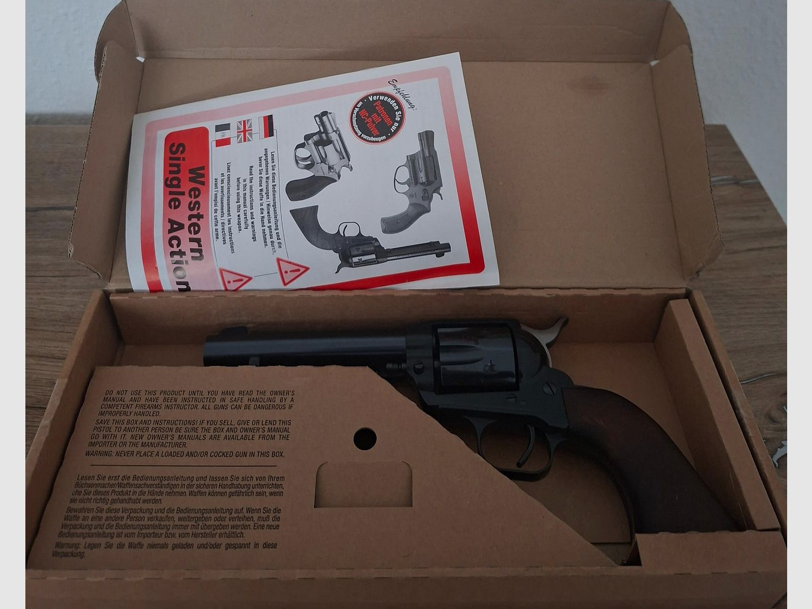 Weihrauch Western de acción simple ptb 883