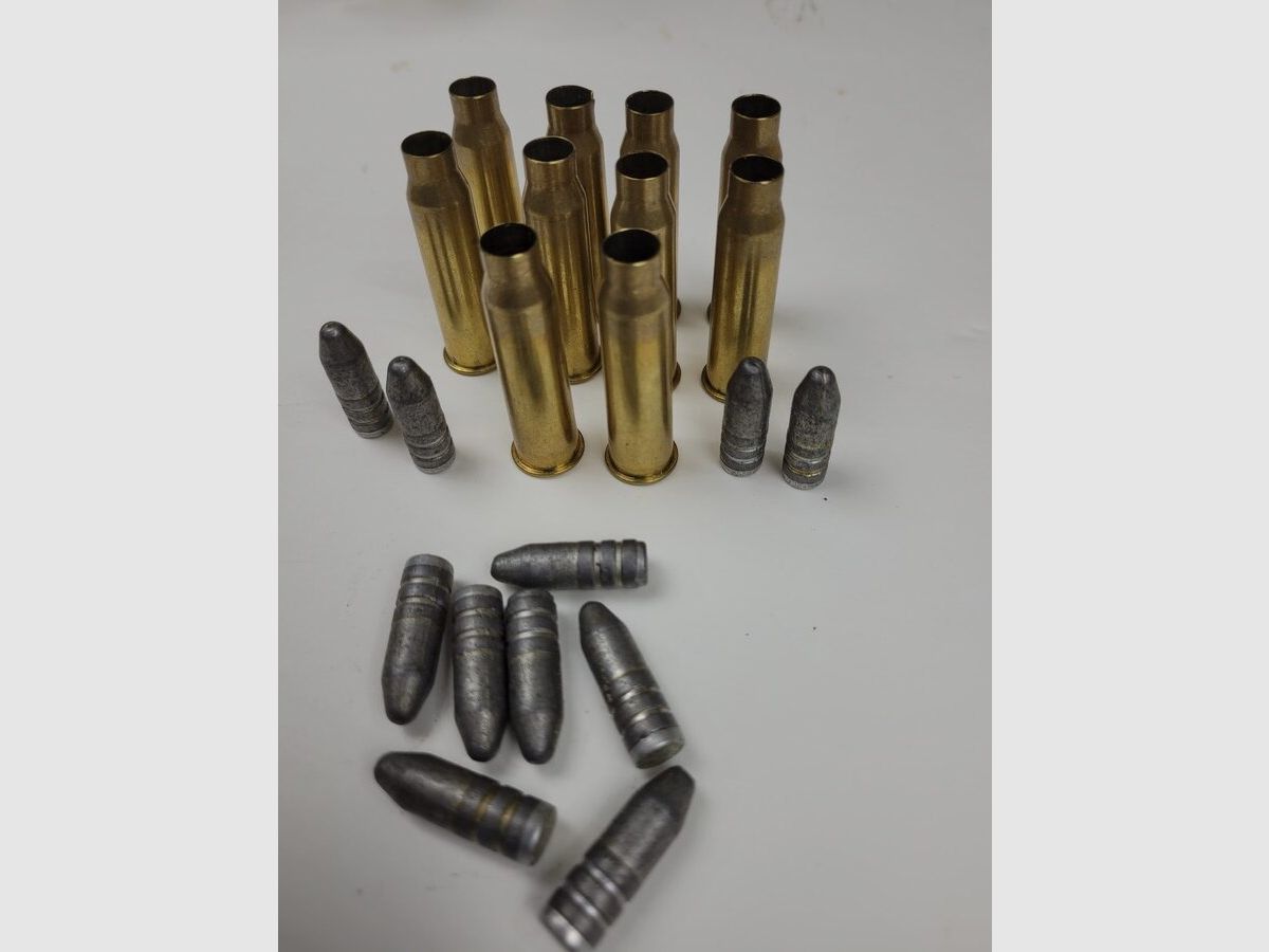Lot de 10 étuis pour armes Steyr Mannlicher 1895 en calibre d&rsquo;origine 8×50 R – Cat. D – Très bonne qualité, image 2 sur 2