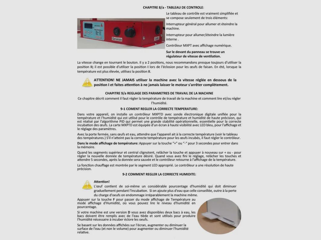 Brutkasten + 2 Schubladen für Hühner + 2 Brutkäfige + 1 Befeuchtungsset, Bild 27 von 33