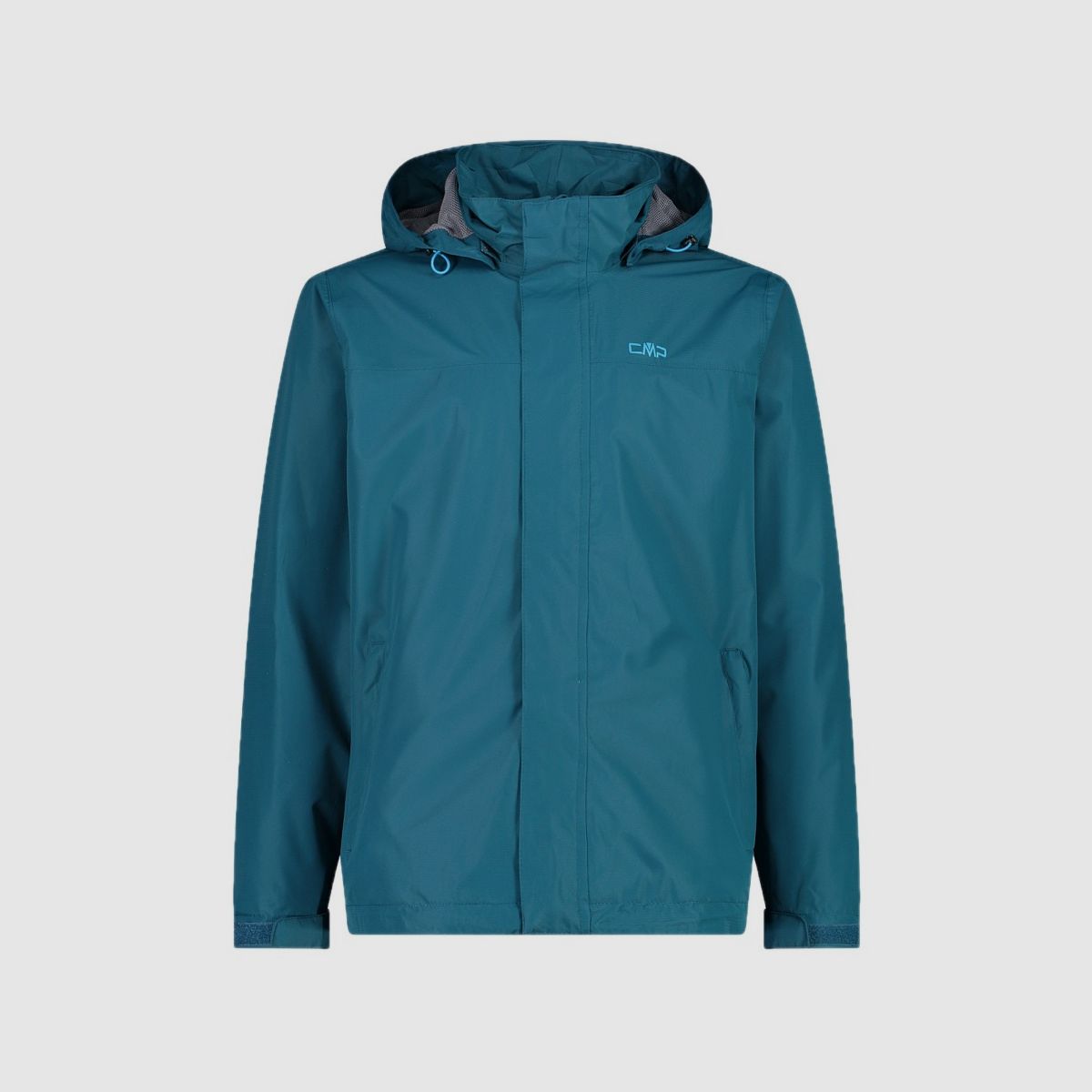 CMP Wasserdichte Herrenjacke aus Ripstop Petrol