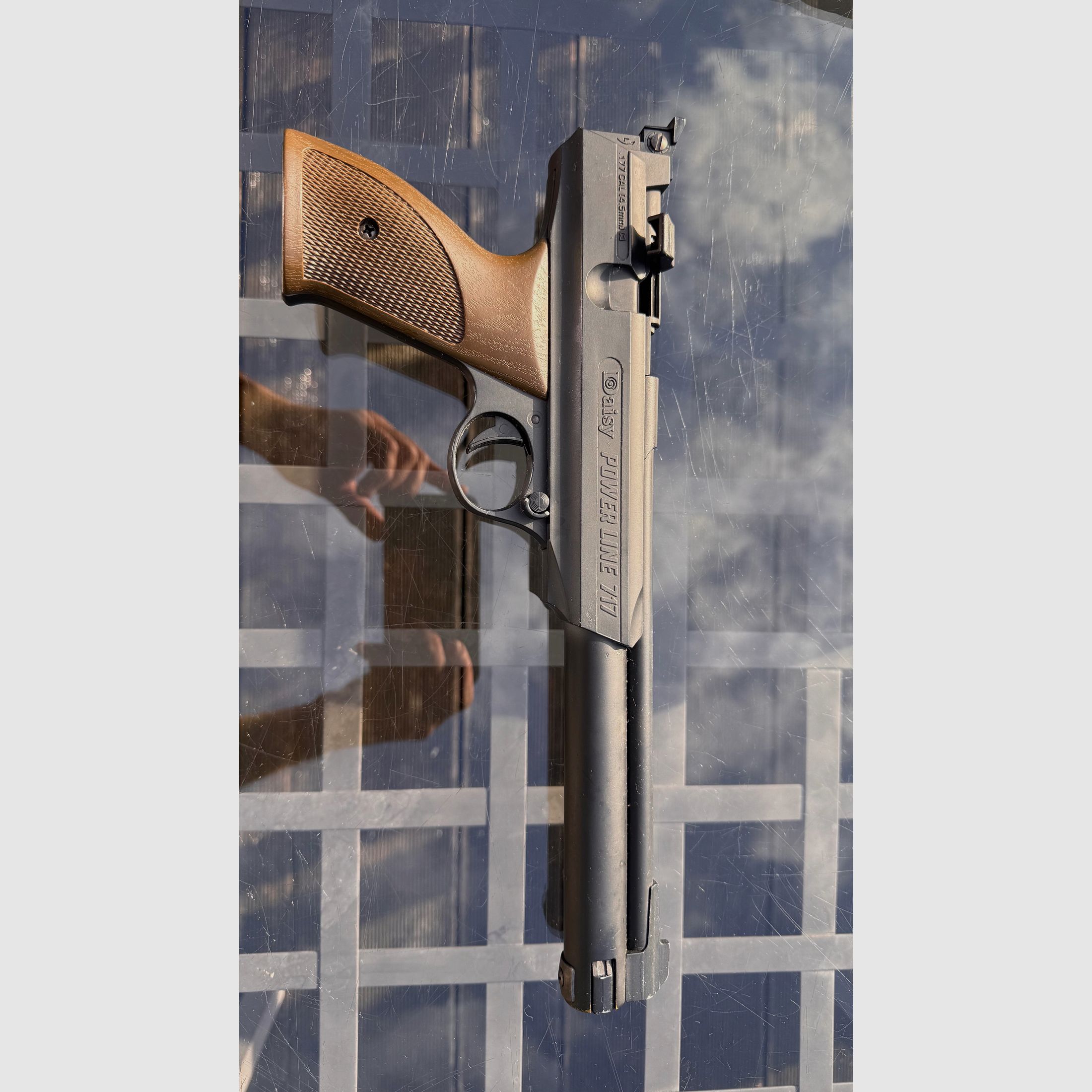 Daisy Powerline 717 Match-Druckluftpistole – Wie NEU in OVP mit Kaufbeleg!