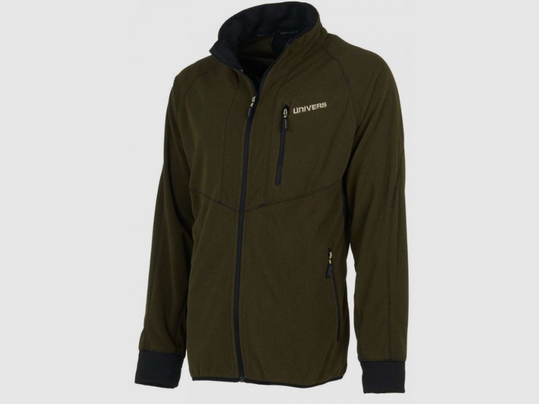 Univers Fleecejacke grün Modell Sassolungo Art. 94424 303 UNIVERS, Bild 4 von 5