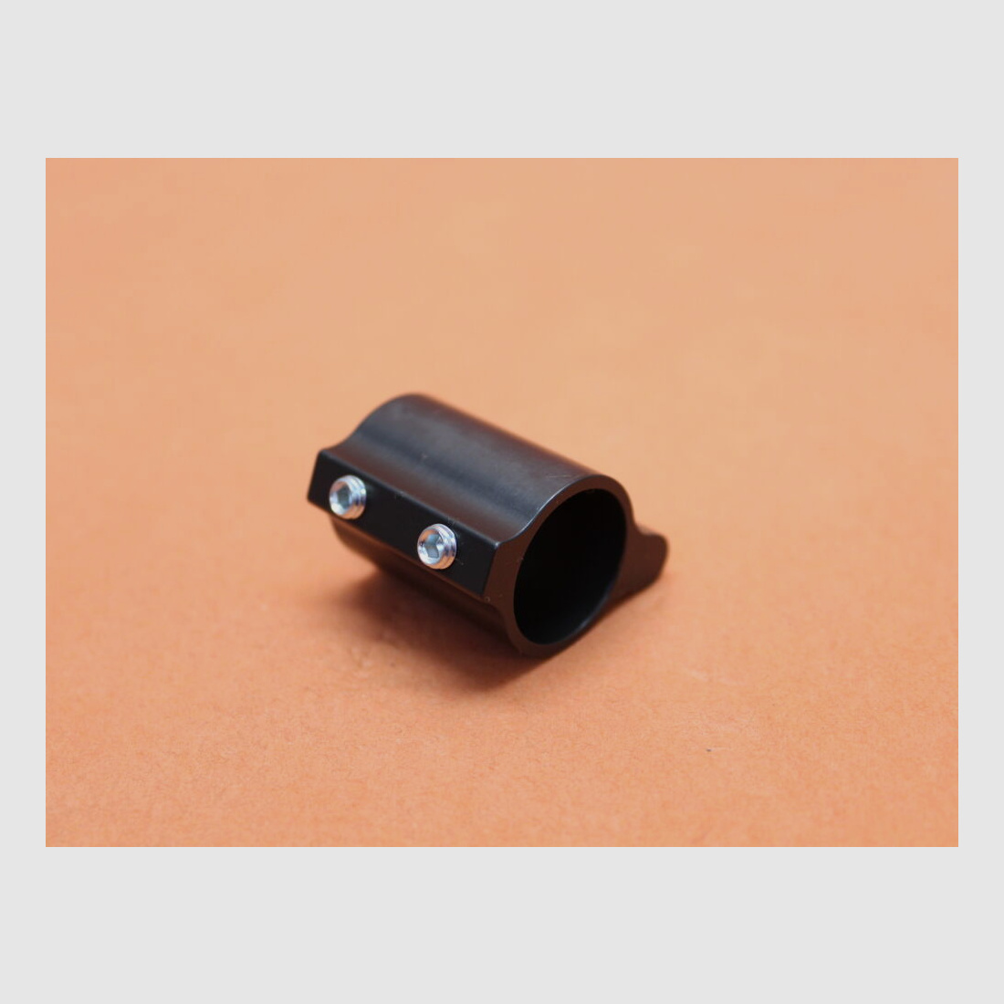 HERA AR-15: Gas Block Low Profile HERA .750"ID Micro (11.03.03) Stahl brüniert Geeignet für Heavy-Barrel