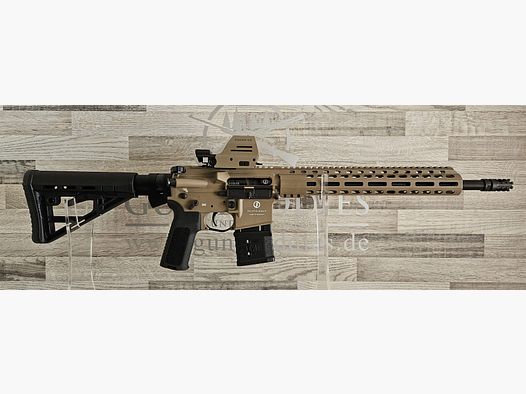 Schmeisser AR-15 M4FL FDE 14,5" Kal. .223Rem. + Falke LE FDE - verzendkosten vrij - Nieuwe goederen van de vakhandel