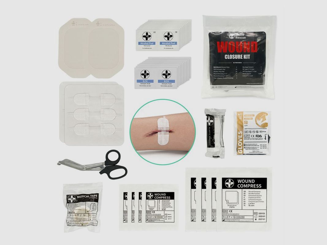 Rhino Rescue Wound Closure Kit Wundverschluss Set