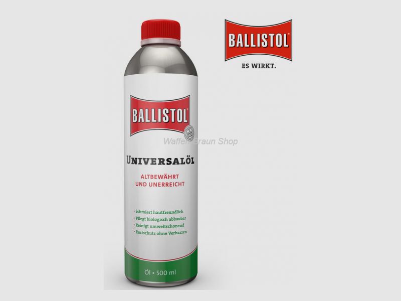 BALLISTOL OLI 0,5 LTR.
