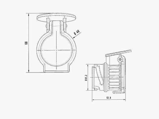 Super Mini Adapter DIN – ISO 1724