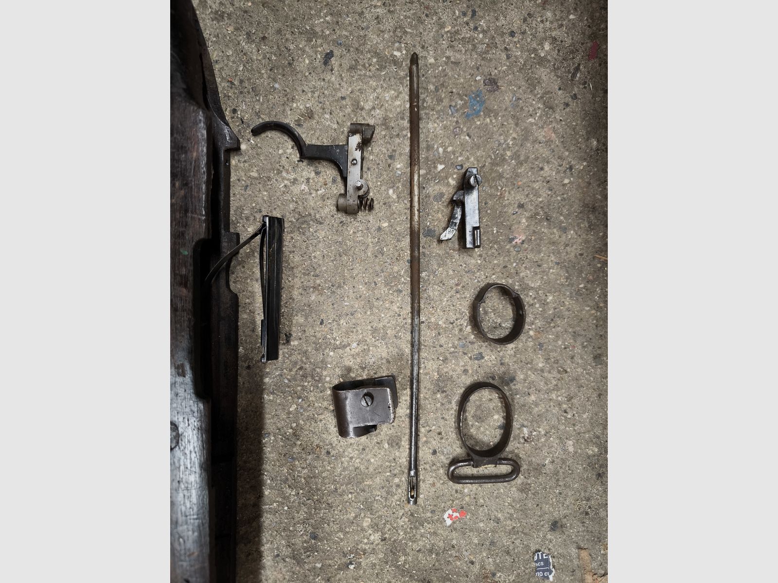 K98 Org. stock and parts