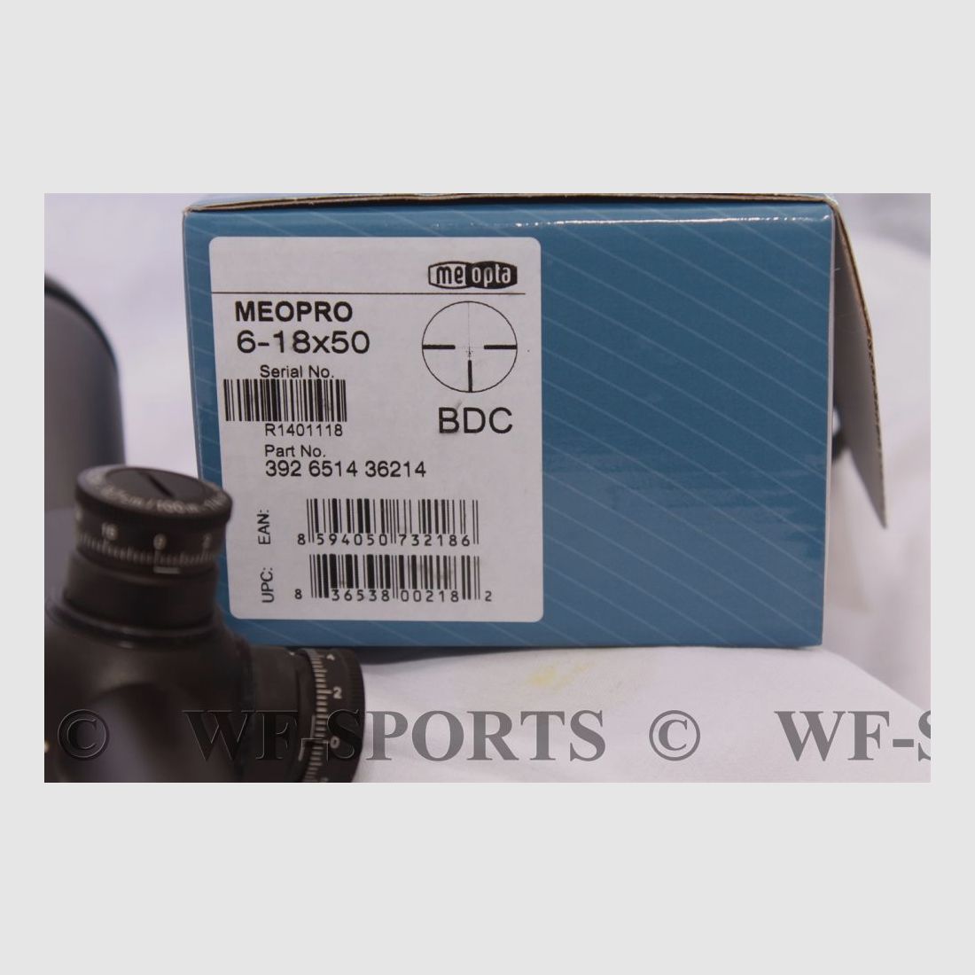 WF-SPORTS MEOPTA, MeoPro 6-18x50 reticle BDC, The long-range specialist,