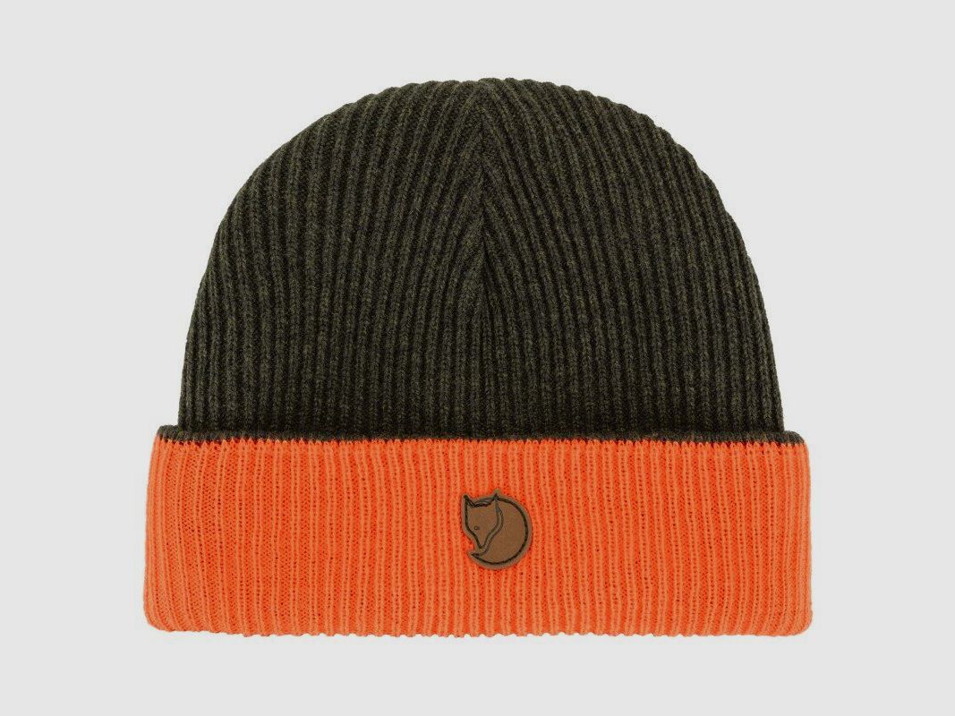 Fjällräven Unisex Beanie Sörmland Reversible Dark Olive OneSize