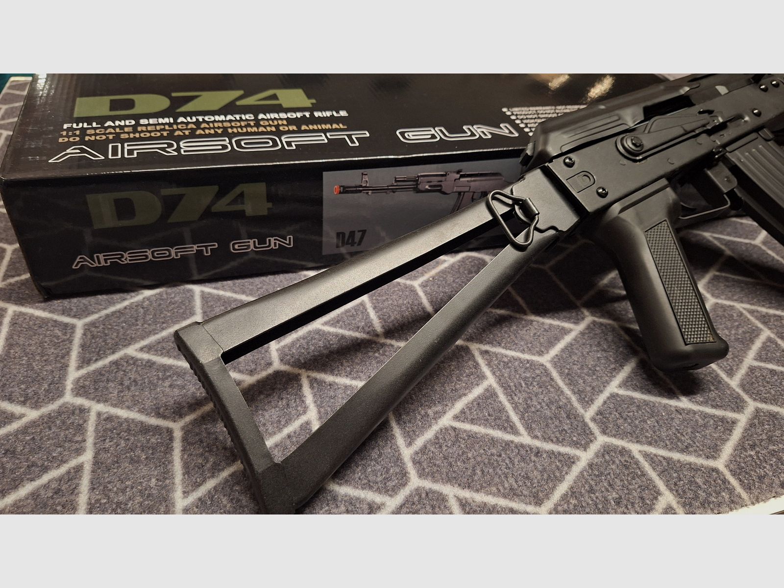 AK74 D74 Airsoft AEG 6mm BB - NEU!