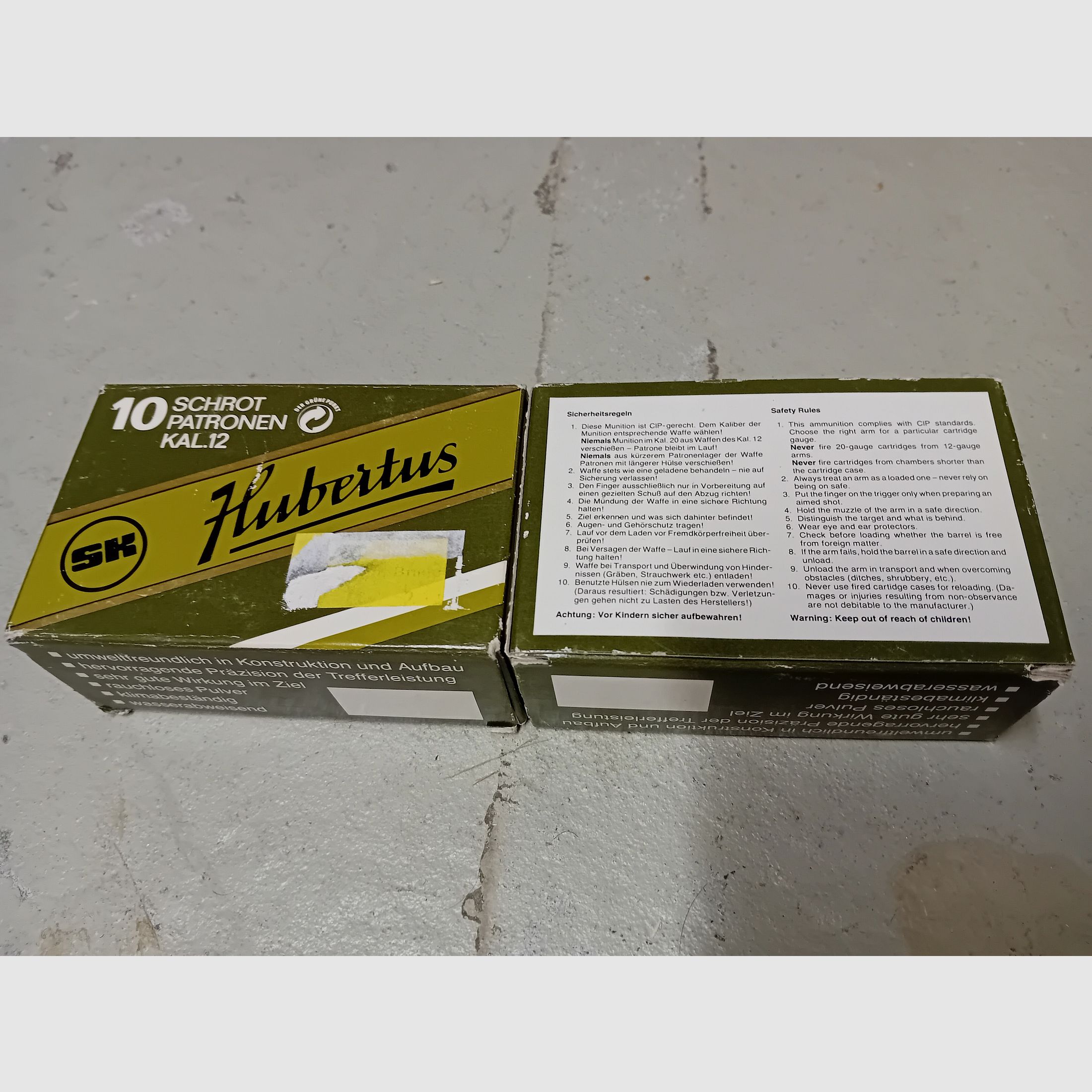 Hubertus Schrotpatronen 12/76 