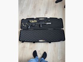 HK MR 223 - 11 cali z B& T Rotex tłumika & FALKE LPVO 1-8 x 24 / Precyzyjny adapter do polowania - urządzenie do nocnego widzenia