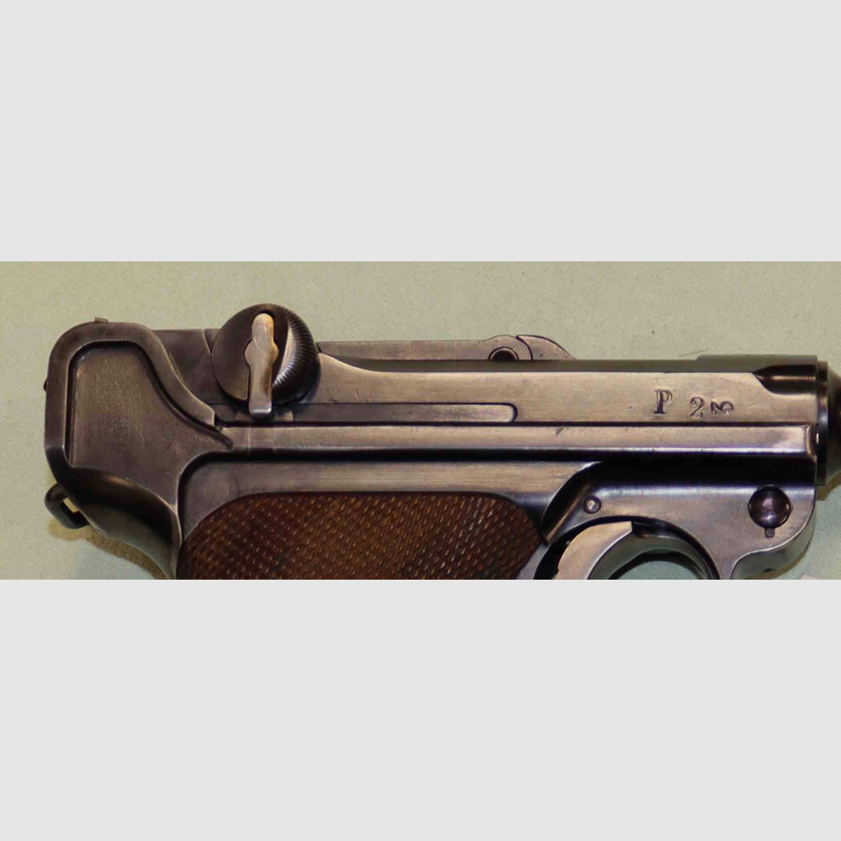 Pistole DWM Modell Luger 1900 Kaliber 7.65 Para, Bild 7 von 16
