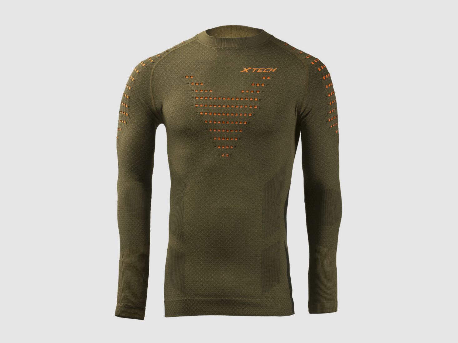 taktisches Rundhals-T-Shirt x tech