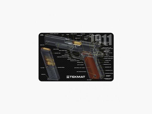 TEKMAT 1911 Cut Away Gun Cleaning Mat
