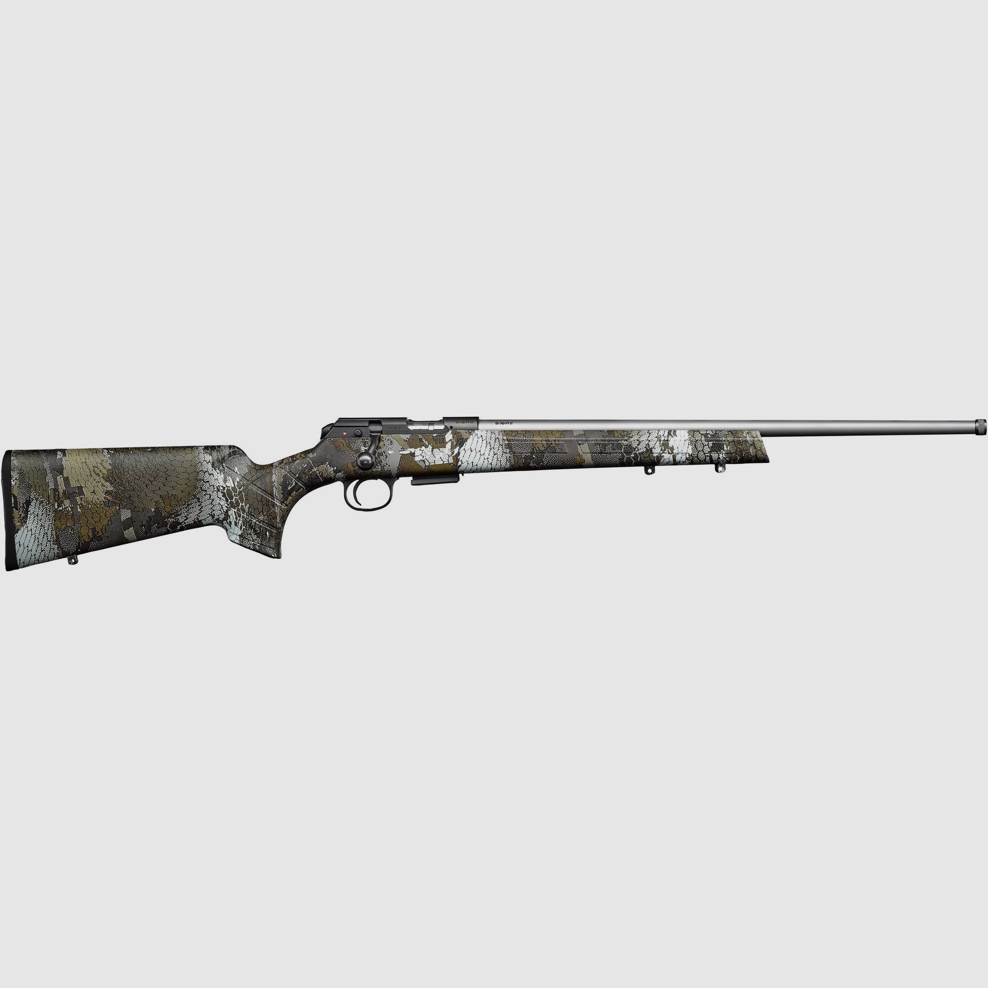 CZ KK-457 Camo Acero Rifle Repetidor