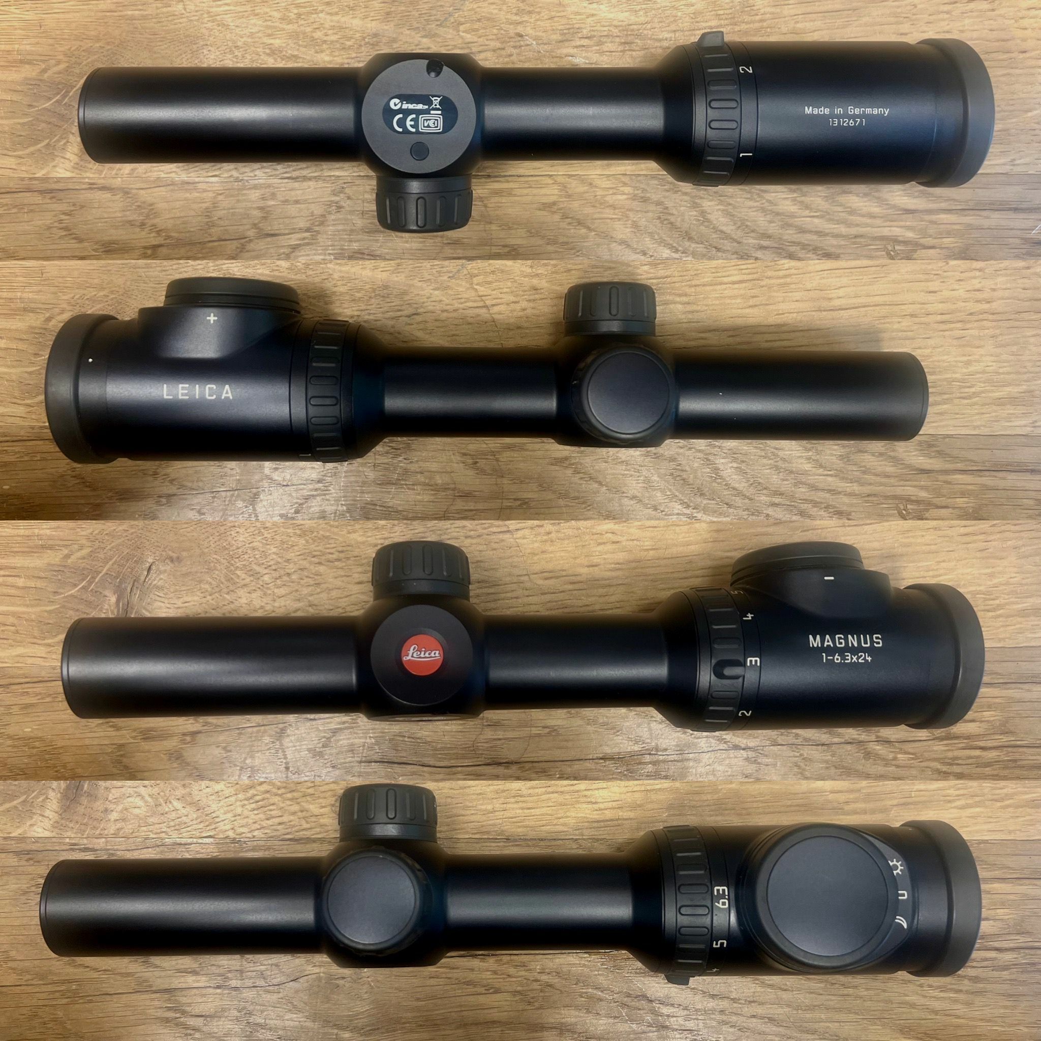 Leica Zielfernrohr Drückjagdglas Magnus 1-6,3x24