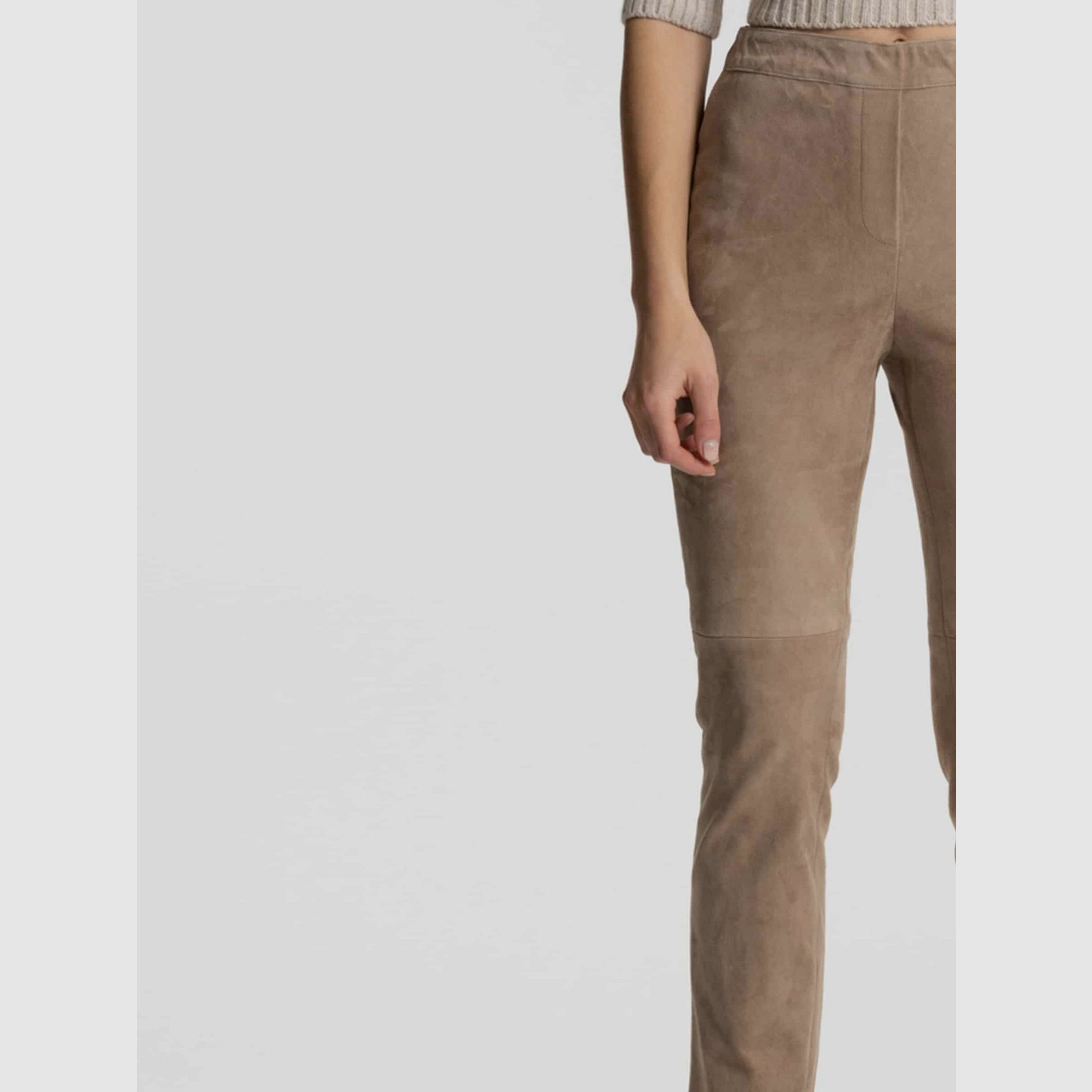 Maximilian Lederen Broek Laura in Brons, afbeelding 2 van 2