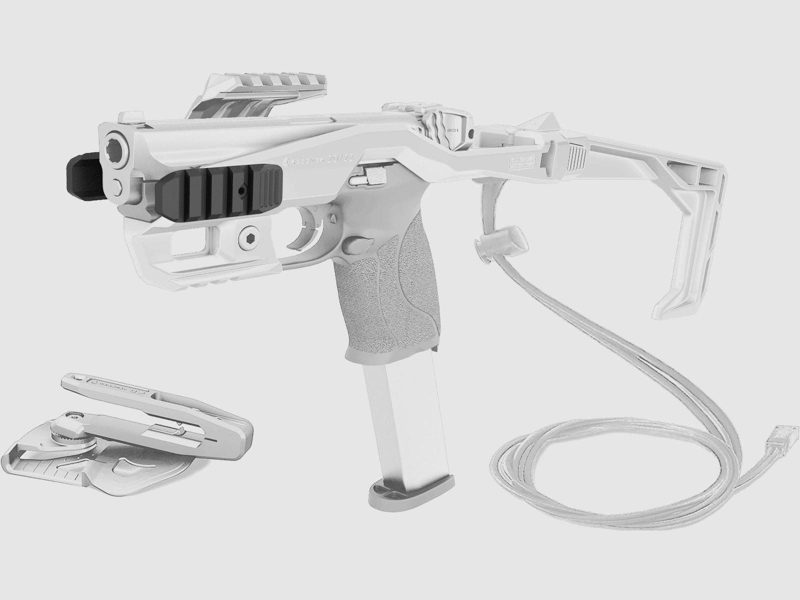 Recover Seitl. Picatinnyschienen für Stabilizer und P-IX+