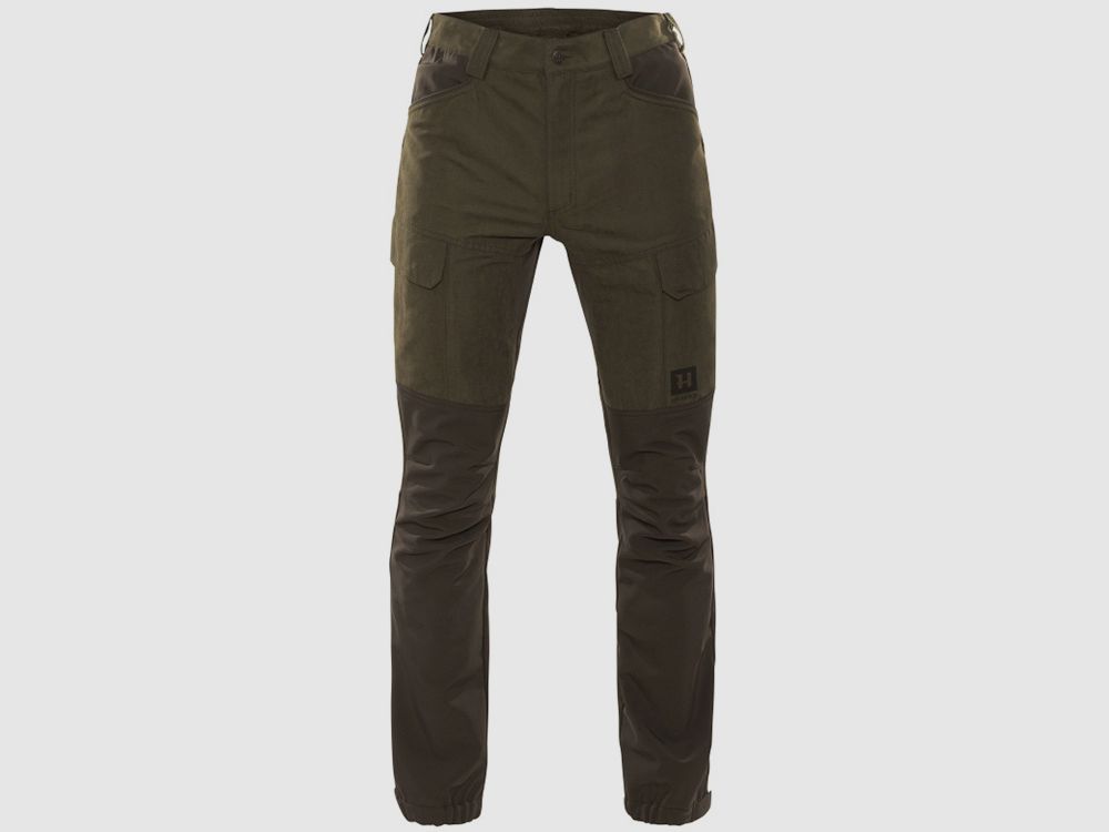Härkila Scandinavian Willow green/Deep brown Winter trousers for men